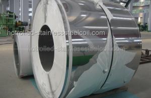 China 2B finished Cold Rolled 201 Stainless Steel Coil with 1/4H 1/2H FH Hardness factory