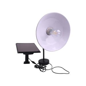 China Vintage Bulb E27 3V 4W LED Solar Powered Wall Lights in Metal Made factory