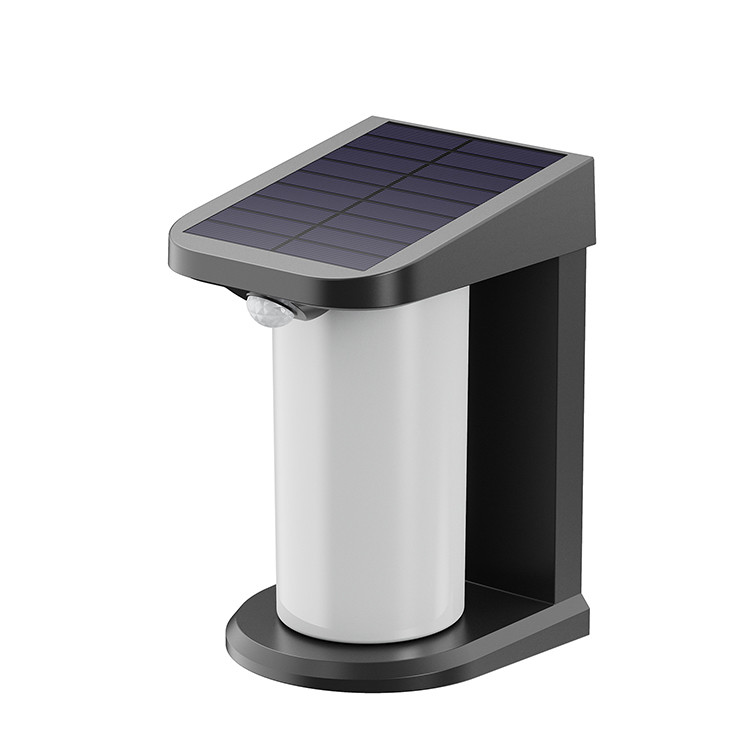 Solar Powered LED Wall Light Outdoor Motion Sensor 80 CRI 45LM Waterproof Motion Sensor Security Solar Powered