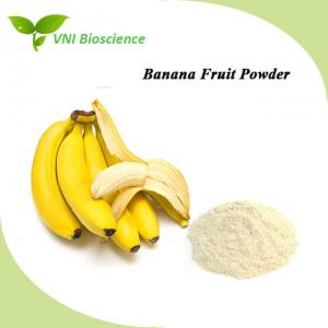 China Antibacterial Nature Food Additive Water Soluble Banana Fruit Powder factory
