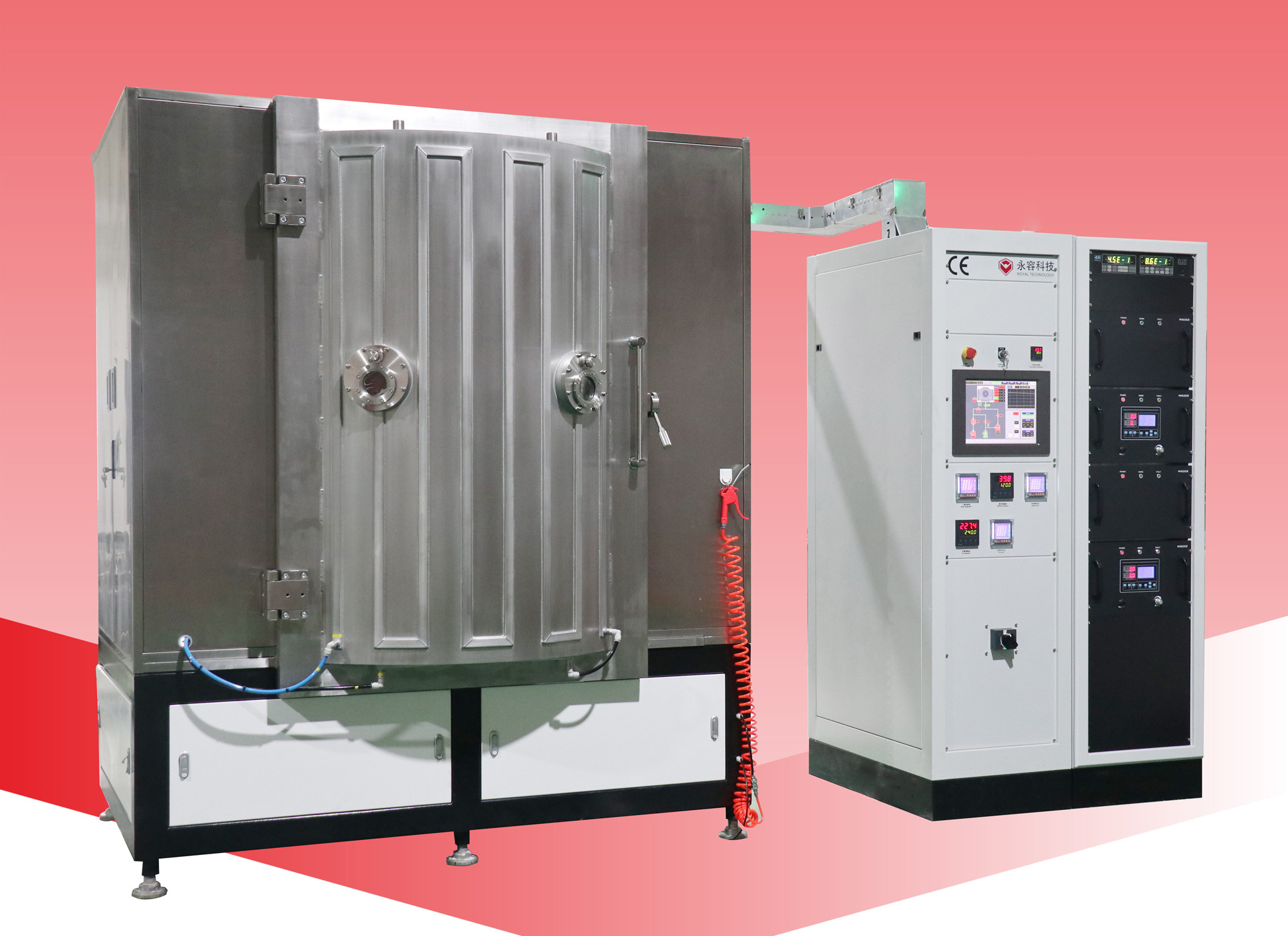 China PVD Magnetron sputtering coating Machine For Automotive Hubs factory