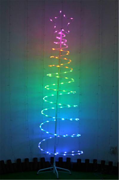 Smart Christmas Tree Lights Lighted Spiral Christmas Tree Set Wi-Fi Smart Fairy