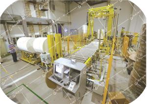 China Intelligent Reel Handling Equipment Customized For Nonwoven Fabric Rolls factory