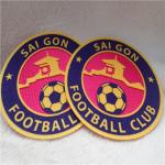 Football Club Custom Clothing Patches Heat Transfer Tatami Flocking Smooth