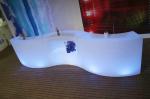 Popular LED Bar Furniture , Luminous LED Bar Counter Table With Remote Control