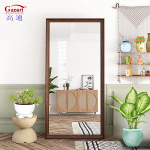China Plastic Frame Antique Gold Vintage Arch Bathroom Toilet Mirror for Customized Size factory