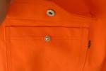 Orange Lightweight Fr Coveralls / Flash Arc Resistant Coveralls With Hood NFPA