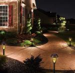 0.8W Waterproof LED Solar Garden Lights