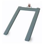 CHU-X3A Powder Coated Pallet Weighing 1500kg U Shape Scale