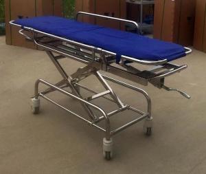 China Mobile Mri Compatible Stretcher Non Magnetic In 3 T Mri Scanner Machine Rooms factory