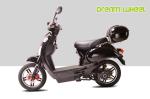 35km/H Pedal Assisted Electric Scooter , Vespa Style Electric Scooter For Adults