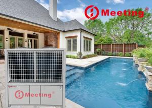 China 120KW Swimming Pool Heater For Spa Tubs / Sauna Air To Water Heat Pump factory
