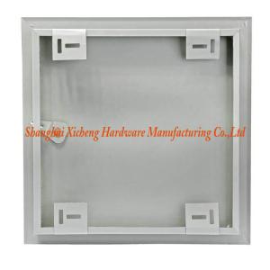 China Tip Latch Galvanized Steel Ceiling Access Panel Grey Color Inspection factory