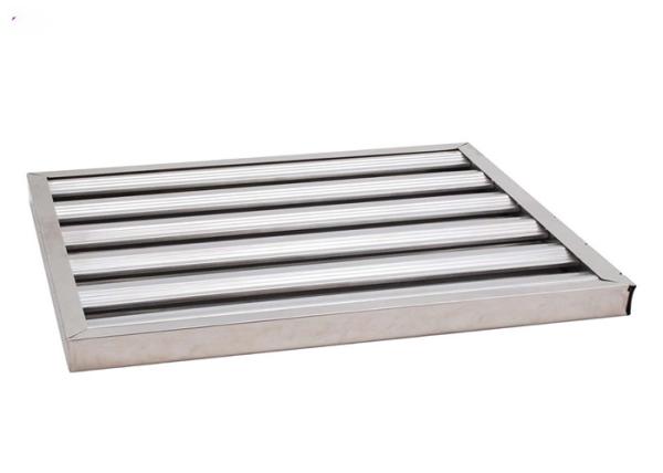 Durable Stainless Steel Baffle Filters For Commercial Hoods High Fume Removal