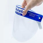 Medical Clear 0.25MM Plastic PPE Face Shields Splash Protection 33cm*22cm Size