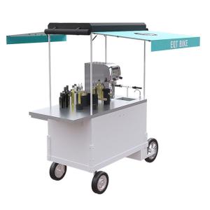 China Custom Bicycle Vending Cart For Farmers Markets / Fairs / Tailgate Parties factory