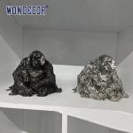 Heavy Weight Stainless Steel Animal Sculpture Customized Cast Metal Art 3D