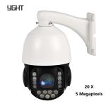 5MP CCTV Poe PTZ Camera 20X Optical Zoom Full Color Night Vision