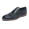 Buy cheap Navy Lace Up Comfortable Mens Leather Dress shoes from wholesalers