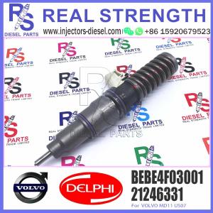 China 4 PINS diesel fuel injector 21246331 BEBE4F00001 BEBE4F03001 for V-O-L-V USA MD11 factory
