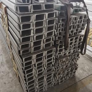 China Tisco 0.3-60mm Thick Hollow Structural Steel 316 Stainless Steel U Channel factory