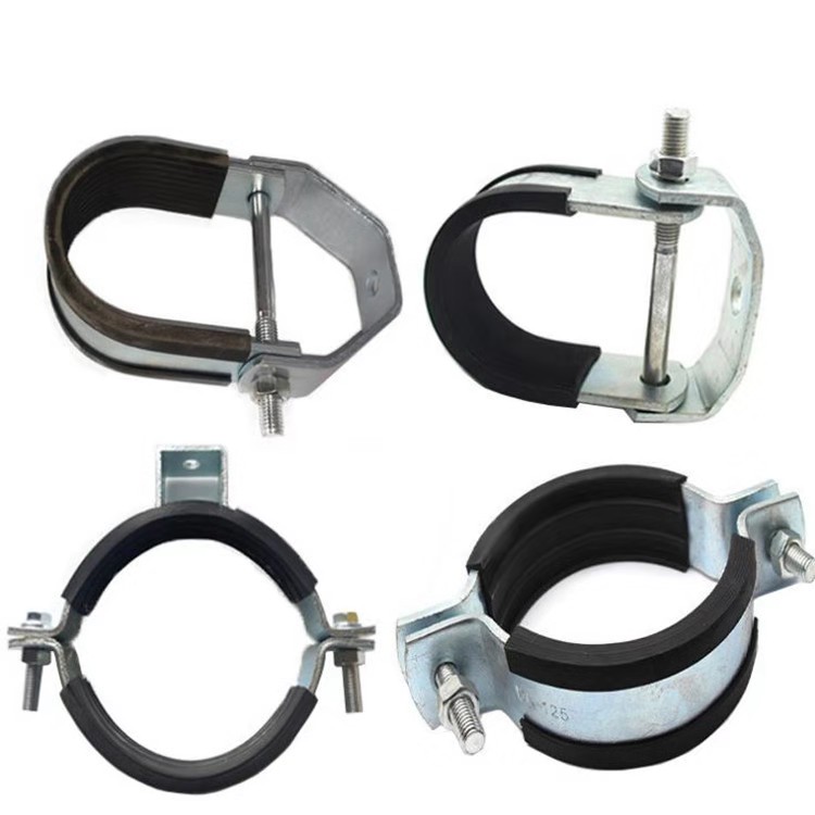 Galvanized Adjustable Rubber Lined Clevis Hanger Seismic Accessories for Construction
