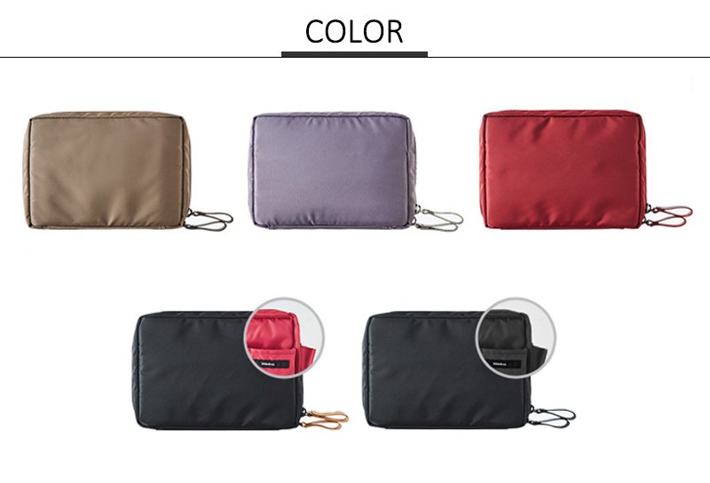 Solid Color Polyester Makeup Train Case For Women