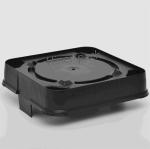 8 Inch Wafer Shipping Box Black Wafer Stack Boxes Antistatic Horizontal Used For