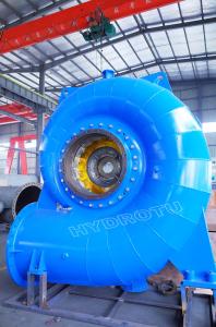 China Horizontal / Vertical Shaft Francis hydro Turbine With Hydropower Project water head 30-300m factory