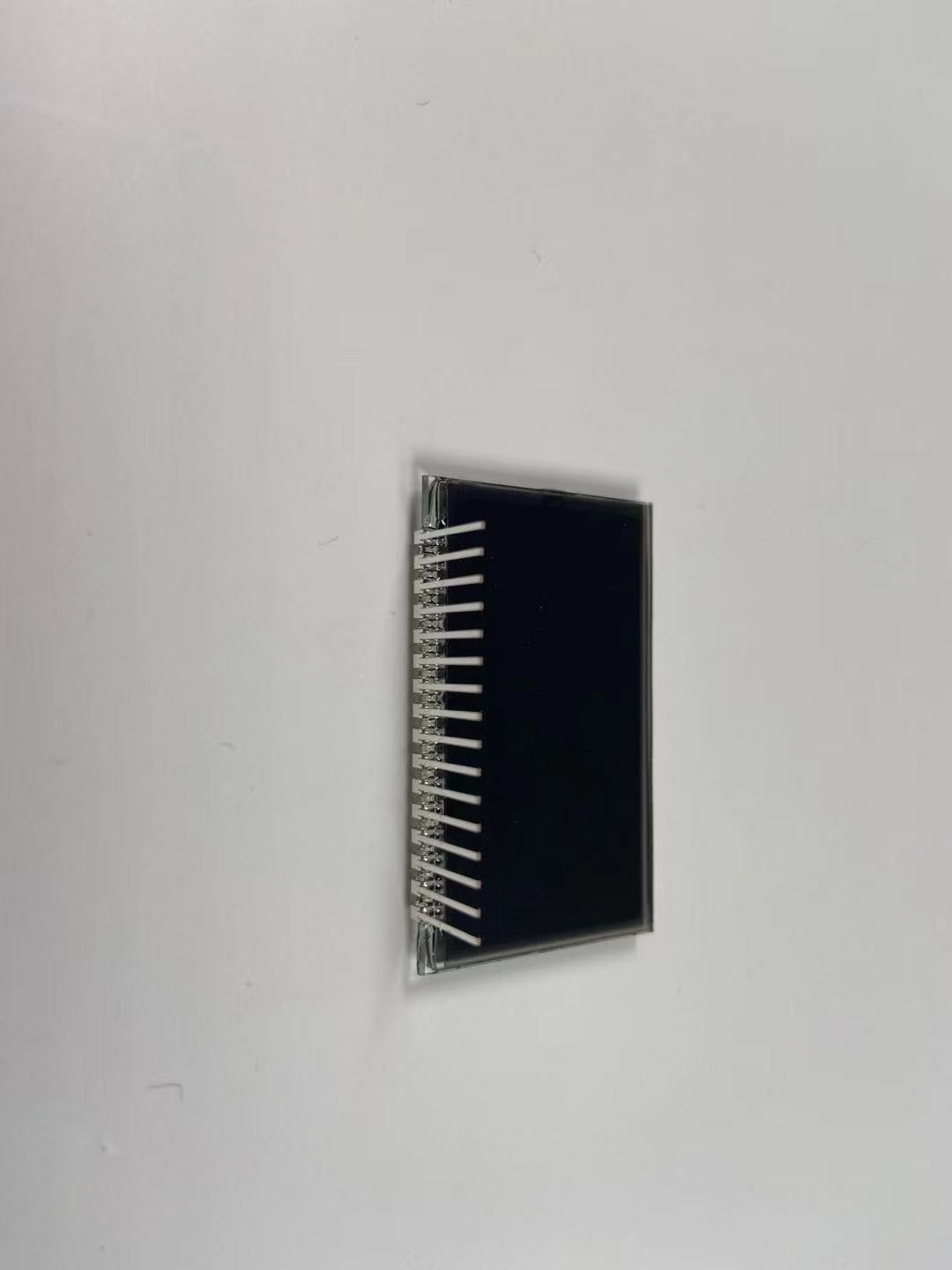 Custom Negative VA 12 O ClockLcd Display Transmissive Digit Graphic Lcd Glass Panel For Table Lamp