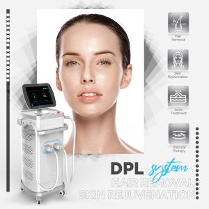China IPL Permanent Laser Hair Removal Machine , Multifunction OPT Laser Machine factory