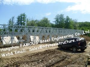 China Steel Fabricator Supply Prefabricated Steel Structural Bailey Bridge Of Reinforced Steel Q345 factory