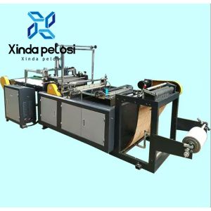 120pcs/Min Diaper Bag Making Machine With Fold String Handle PLC Control