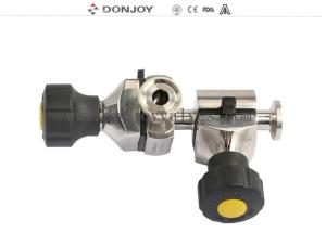 China Donjoy Multi Port 3 Way Sanitary Diaphragm Valve 1/4 Inch factory