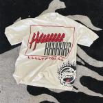 Custom Logo Printing T-shirts 220gsm Cotton T Shirts Heavyweight Oversized