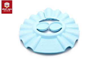 China Adjustable Baby Shampoo Cap Safety Hat , Toddler Hair Washing Cap factory