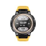 Yellow Bluetooth Calling Smart Watch Compass Sleep Tracking Heart Rate