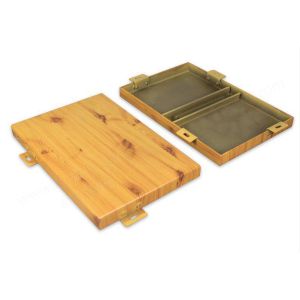 Aluminum Alloy Curtain Wall Metal Panel Sheets Customized Edge