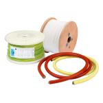 UL3075 silicone rubber cables 10AWG 600V/200C FT2 black/green robot home