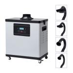 80W Nail Salon Medical Fume Extractor Digital Display