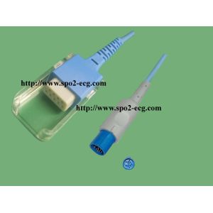 8 Feet Hellige SPO2 Extension Cable Round 10 Pin To DB9F With 12 Months Warranty