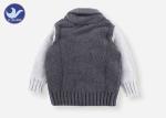 Shawl Collar Kids Sweater Coat Cable Knitting Thick Winter Boys Warm Jacket