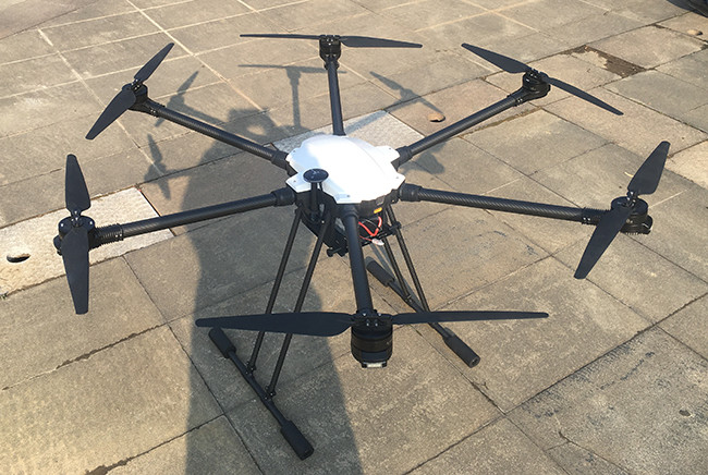 NPA-610 Drones In Construction Industry For 3D Sand Table Modeling Of Emergency Disaster