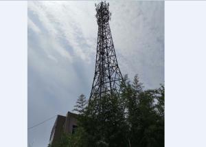China Galvanized Steel Cell Phone Antenna Tower Anti Rust Stable Performance factory