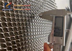 China Funiture Show Hall Coil Drapery Mesh Dividers 1.2mm Aluminum Panels factory