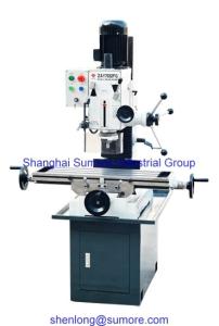 China gear driven auto feed hobby metal working mill drill machine factory