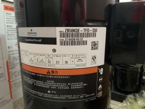 China R404a Copeland Scroll Refrigeration Compressor 50Hz ZB58KQE-TFD factory