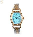 Minimalist Stylish Stainless Steel Strap Watch Quartz Silver Waterproof Watch
