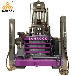 China 500m Deep Hydraulic Water Well Drilling Rig Equipment Crawler Water Drilling Rig Machine factory