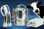 Portable Electric Stainless Steel Cow Milking Machine Reinforced Hemming For